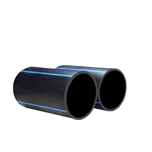 Black And Blue HDPE Water Supply Pipe