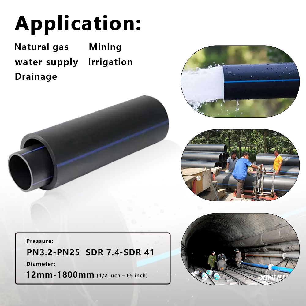 Why are HDPE pipes used?
