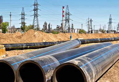 Analysis of the Compression Resistance of HDPE Pipes