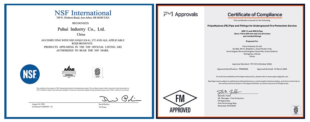 FM1613 and NSF61 Approval