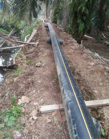 225mm HDPE Pipe for Methane Gas Supply In Malaysia