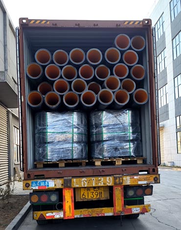 Double Layer Co-Extrusion PE100-RC Pipe Work in HK