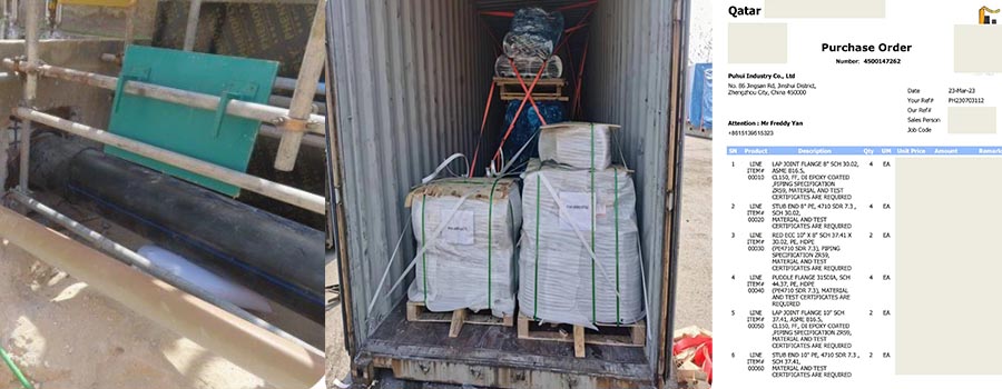 ASTM D 3350 HDPE Pipe And Fittings Supply In Qatar
