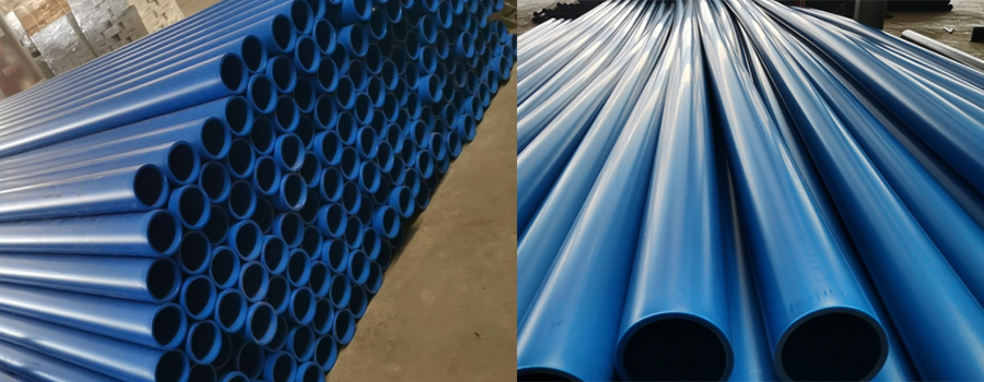 Blue Color HDPE Water Pipe With WRAS Approved Supply to Brunei