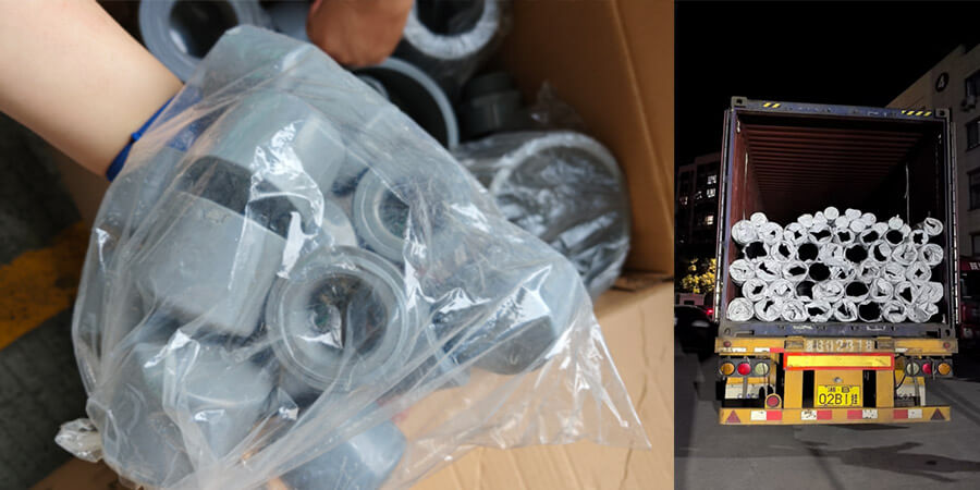 CPVC SCH80 Grey Pipe and Fittings Supply to Saudi Arabia