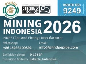 Puhui at Mining Indonesia 2026, Booth 9425