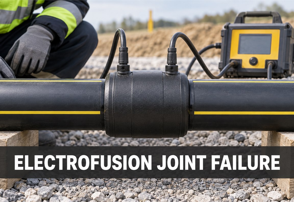 Why Can an Electrofusion Joint in an HDPE Gas Pipe Fail After Passing a Pressure Test?