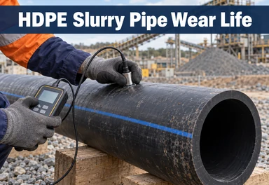 How to Estimate the Wear Life of HDPE Slurry Pipes in Mining system