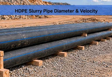 How to Determine the Diameter and Conveying Velocity of HDPE Mining Slurry Pipes
